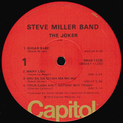 Steve Miller Band : The Joker (LP, Album, Win)