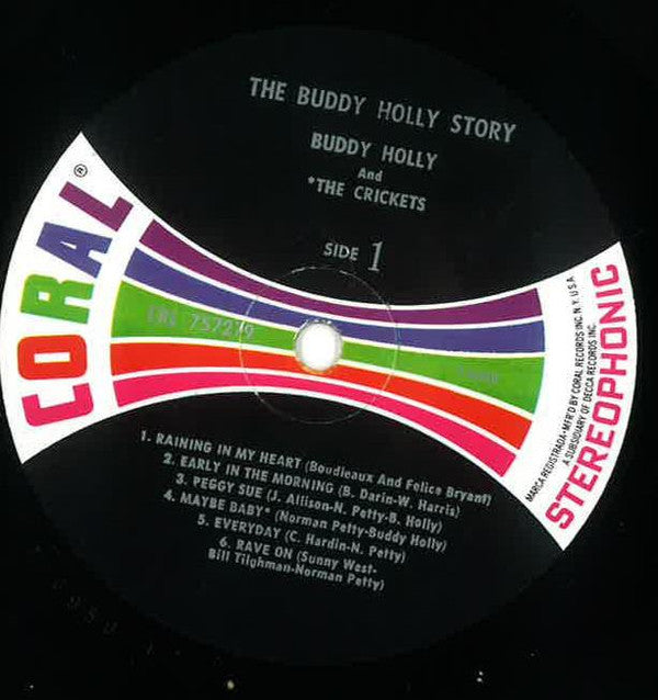 Buddy Holly : The Buddy Holly Story (LP, Comp, RE, Glo)