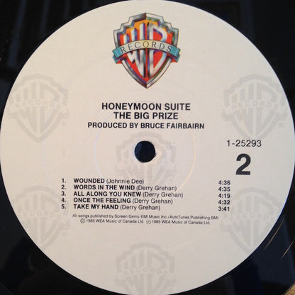 Honeymoon Suite : The Big Prize (LP, Album, All)