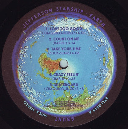 Jefferson Starship : Earth (LP, Album)