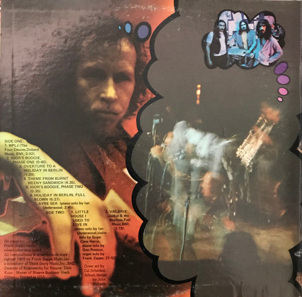 The Mothers : Burnt Weeny Sandwich (LP, Album, San)