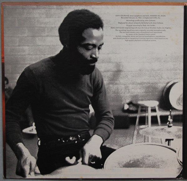 John Coltrane : Interstellar Space (LP, Album, Quad, Ter)