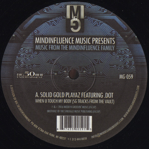 MindInfluence : Music From The Mindinfluence Family (12")