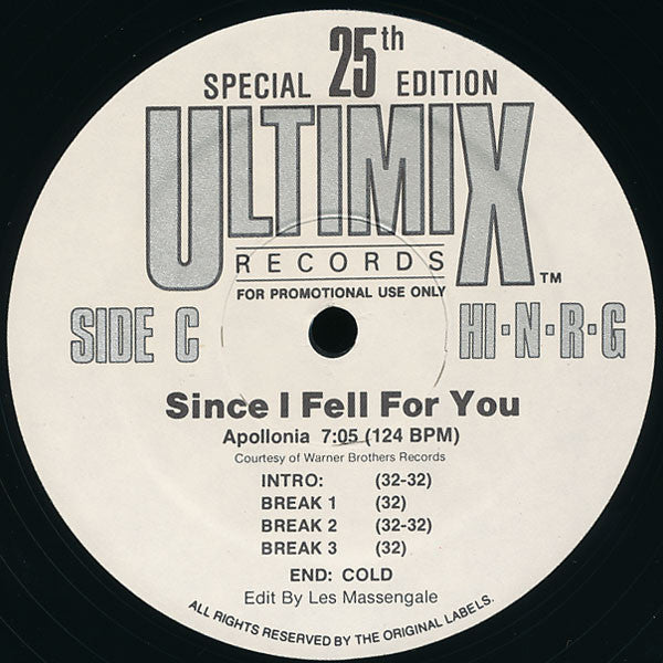 Various : Ultimix 25 (4x12", Comp, Ltd, Promo)