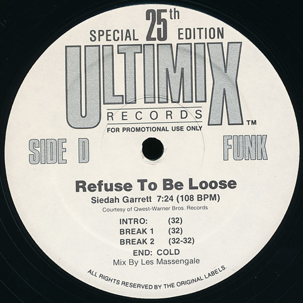 Various : Ultimix 25 (4x12", Comp, Ltd, Promo)