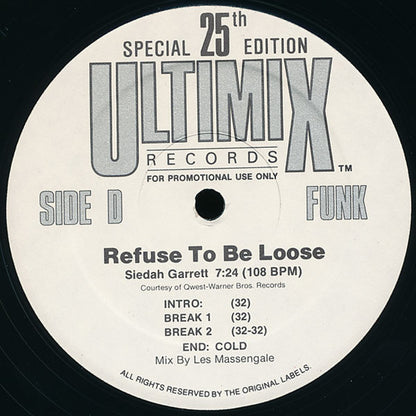 Various : Ultimix 25 (4x12", Comp, Ltd, Promo)