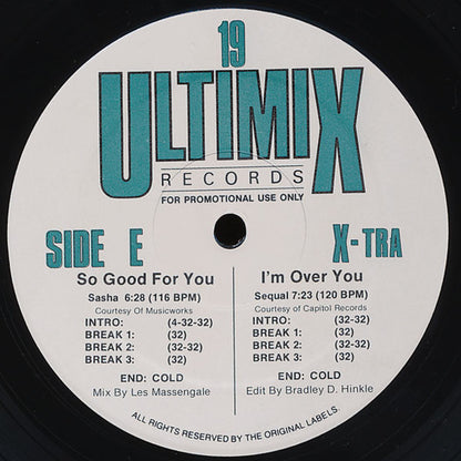 Various : Ultimix 19 (3x12", Comp, Promo)