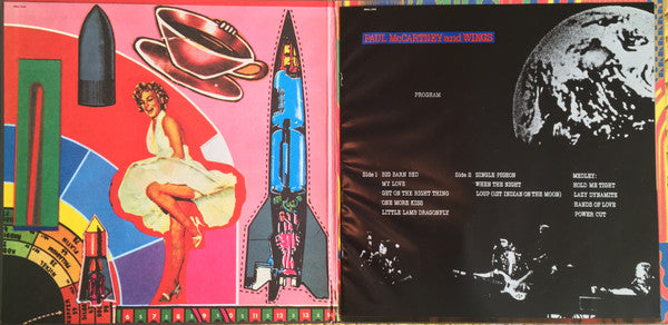 Wings (2) : Red Rose Speedway (LP, Album, RE, Gat)