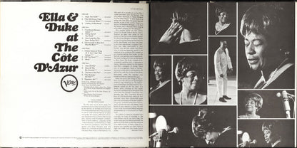 Ella Fitzgerald / Duke Ellington : Ella & Duke At The Côte D'Azur (2xLP, Album, RP, PRC)