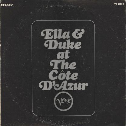 Ella Fitzgerald / Duke Ellington : Ella & Duke At The Côte D'Azur (2xLP, Album, RP, PRC)