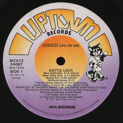 Jodeci : Gotta Love (12", Single)
