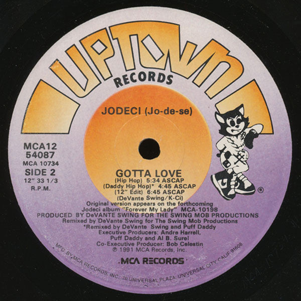 Jodeci : Gotta Love (12", Single)