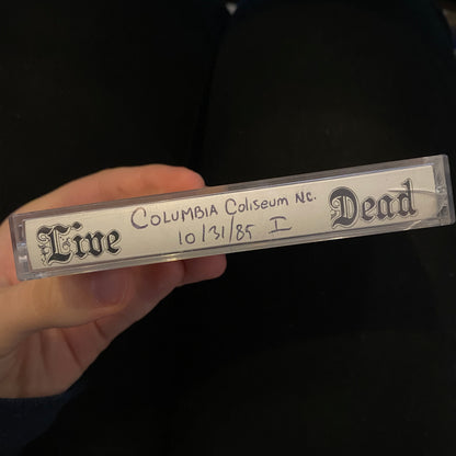 The Grateful Dead - Columbia Coliseum, NC 10/31/1985 (Pt. 1) (Bootleg Cassette)