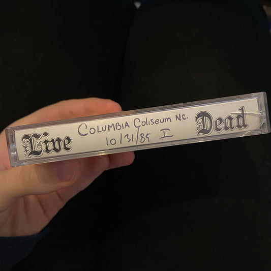 The Grateful Dead - Columbia Coliseum, NC 10/31/1985 (Pt. 1) (Bootleg Cassette)