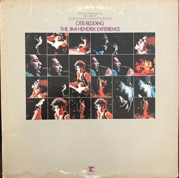 Otis Redding ● The Jimi Hendrix Experience : Historic Performances Recorded At The Monterey International Pop Festival (LP, Album, RP)