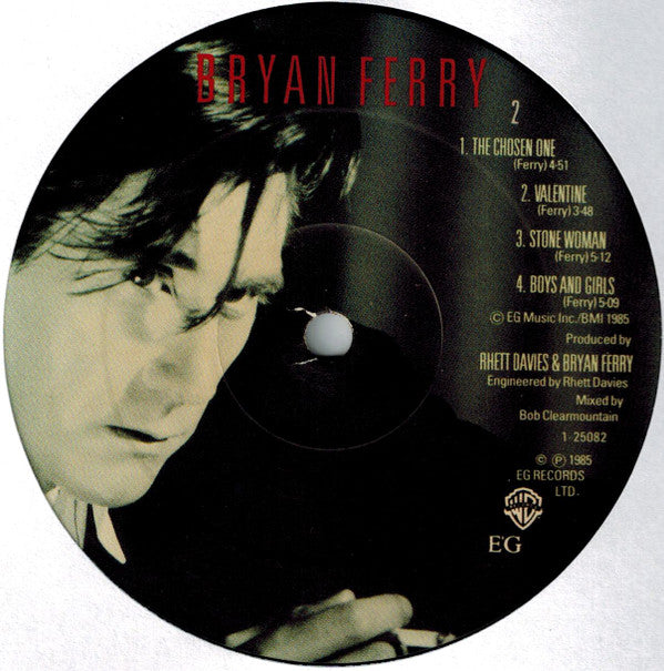 Bryan Ferry : Boys And Girls (LP, Album, ARC)