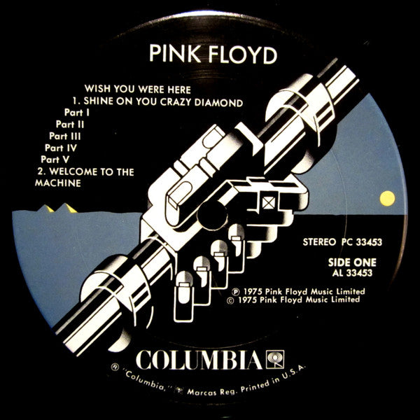 Pink Floyd : Wish You Were Here (LP, Album, San)