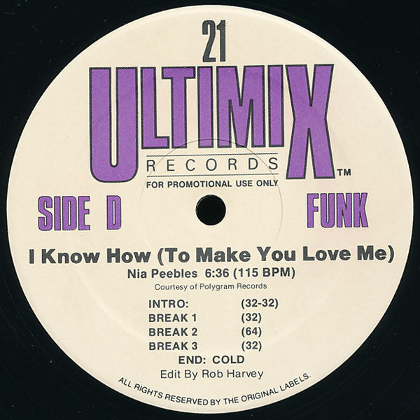 Various : Ultimix 21 (3x12", Comp, Promo)