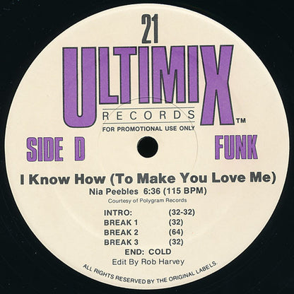 Various : Ultimix 21 (3x12", Comp, Promo)