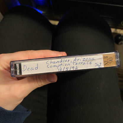 The Grateful Dead - Chandler, Arizona, Compton Terrance 12/5/1992 (Set 1) (Bootleg Cassette)