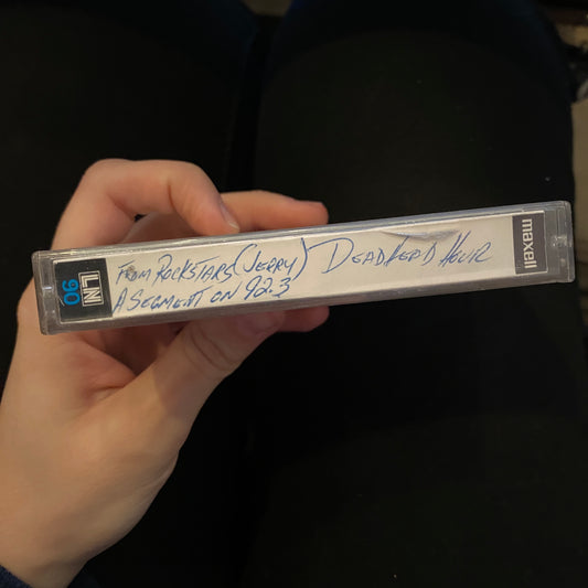 The Grateful Dead - From Rockstars (Jerry)/A Segment on 92.3: Deadhead Hour (Bootleg Cassette)