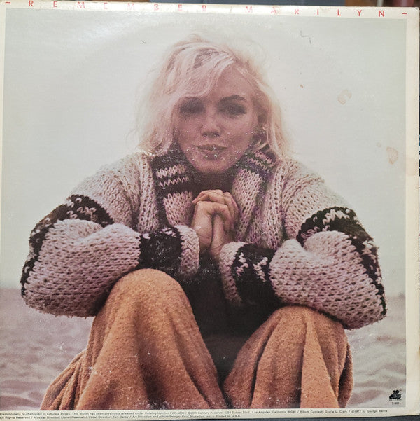 Marilyn Monroe : Remember Marilyn (LP, Comp, RE, Gat)