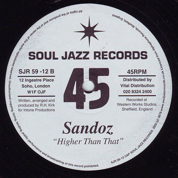 Sandoz : King Dread (12", Ltd)