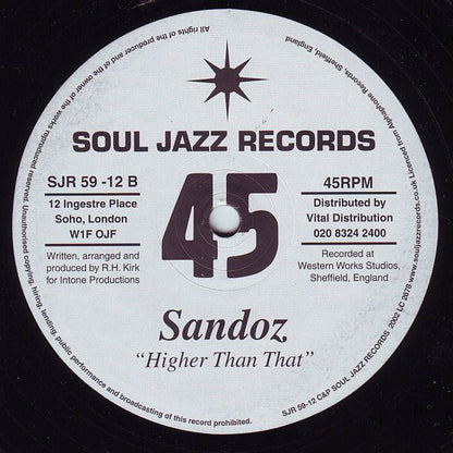 Sandoz : King Dread (12", Ltd)