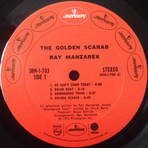 Ray Manzarek : The Golden Scarab (LP, Album)