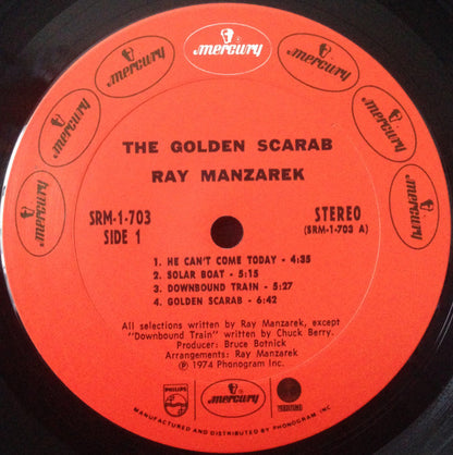 Ray Manzarek : The Golden Scarab (LP, Album)