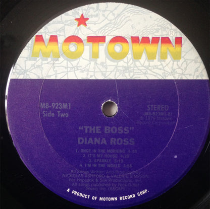 Diana Ross : The Boss (LP, Album)