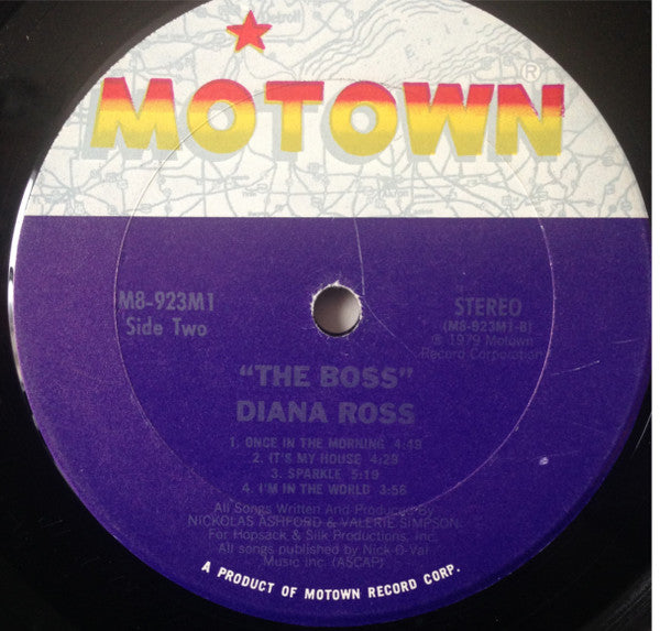 Diana Ross : The Boss (LP, Album)