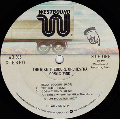 The Mike Theodore Orchestra : Cosmic Wind (LP, Album, PR )