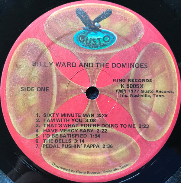 BIlly Ward And His Dominoes : All Their Hits (1951-1965) (LP, Album, Comp)