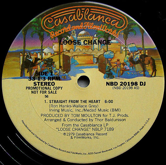 Loose Change : Straight From The Heart (12", Single, Promo)