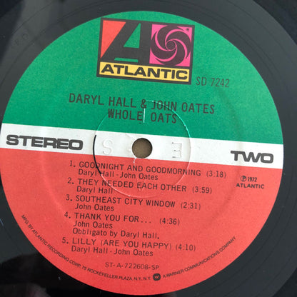 Daryl Hall & John Oates : Whole Oats (LP, Album, SP)