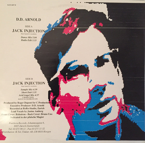 D.D. Arnold : Jack Injection  (12", Single)