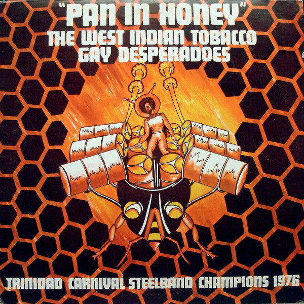 Gay Desperadoes Steel Orchestra : "Pan In Honey" (LP, Album)