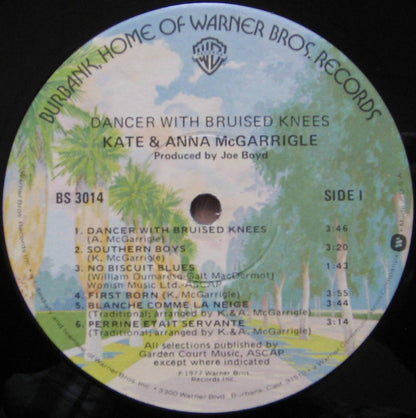 Kate & Anna McGarrigle : Dancer With Bruised Knees (LP, Album, Win)