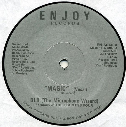 DLB (The Microphone Wizard)* : Magic (12")