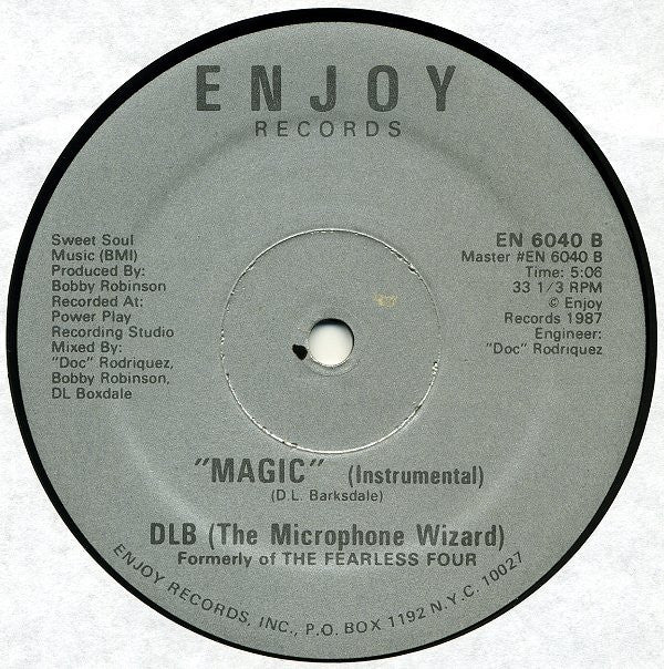 DLB (The Microphone Wizard)* : Magic (12")