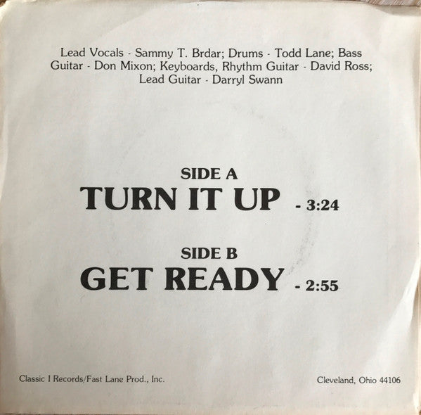 Haven (5) : Turn It Up / Get Ready (7", Single)