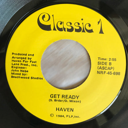 Haven (5) : Turn It Up / Get Ready (7", Single)