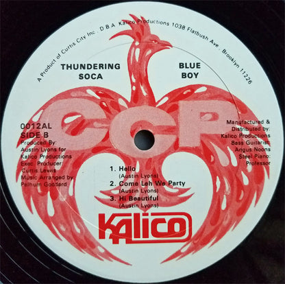 Blue Boy (5) : Thundering Soca (LP)