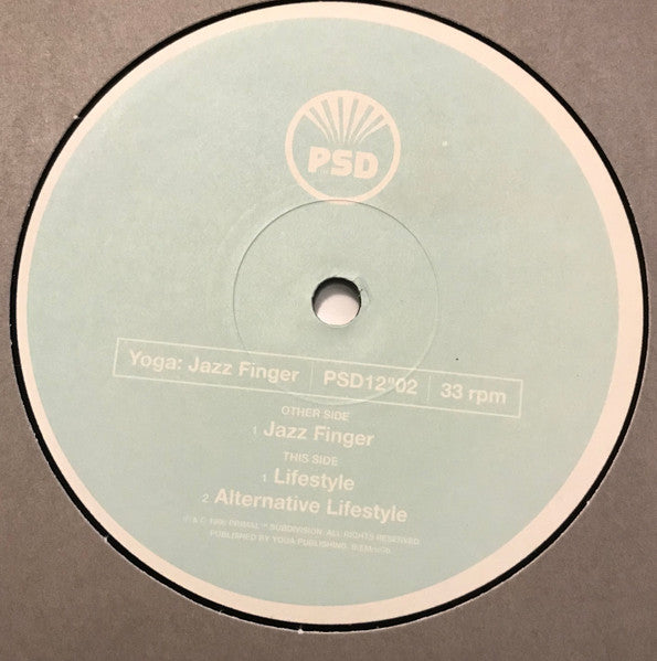 Yoga (2) : Jazz Finger (12", Single)