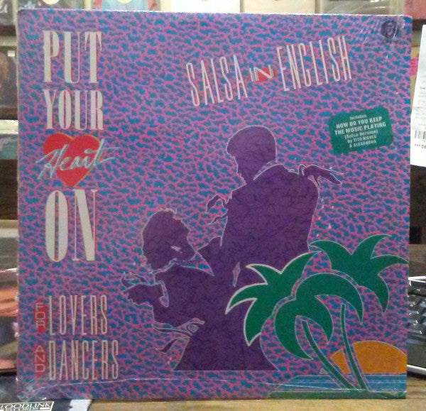 Various : Put Your Heart On Salsa In English (LP, Album, Comp)