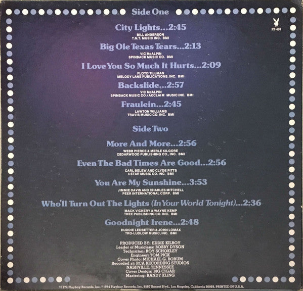Mickey Gilley : City Lights (LP, Album)