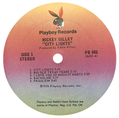 Mickey Gilley : City Lights (LP, Album)