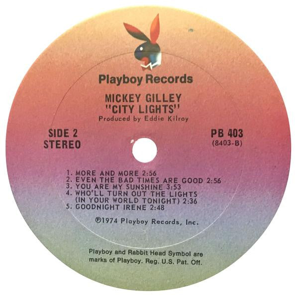 Mickey Gilley : City Lights (LP, Album)