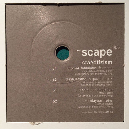 Various : Staedtizism (12")